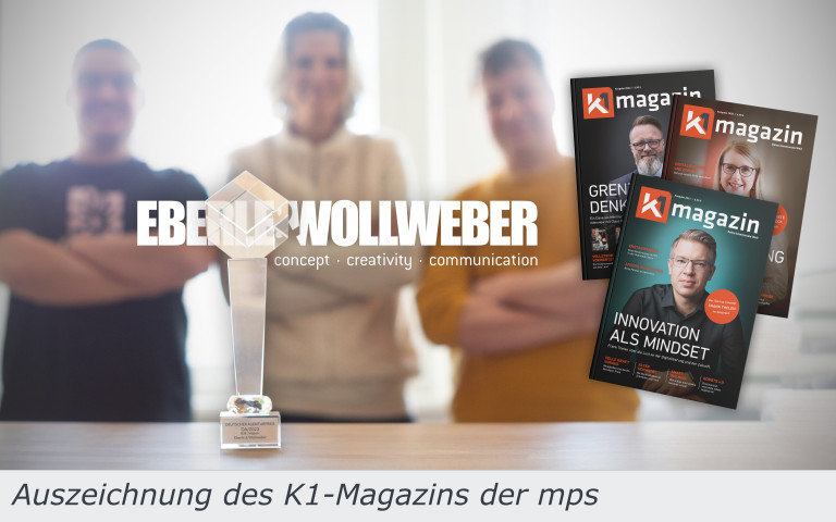 Auszeichnung des K1-Magazins der mps